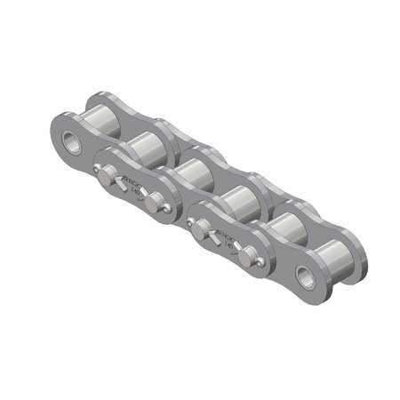 SENQCIA INSPIRE SERIES 140 Cot ASME/ANSI Std RllrChn SnglStrnd 10Ft Bx 1-3/4" Ptch, 140Cb, PK10 140CB